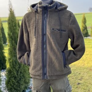 Kurtka polarowa z barankiem