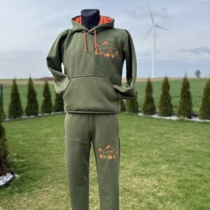 Dres z pomarańczowym karpiem