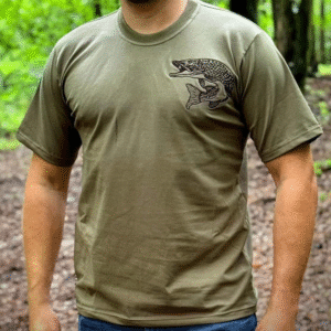 T-shirt ze szczupakiem