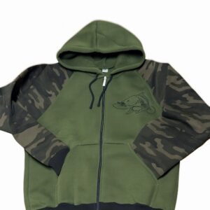 Bluza rozpinana z karpiem (wzór z haczykiem)