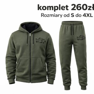 Dres rozpinany z karpiem