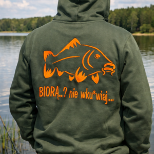 Bluza z dodatkowym napisem